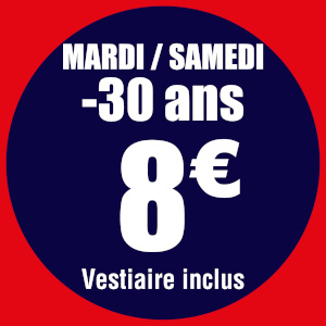 tarif -30a mardi samedi 06 2025